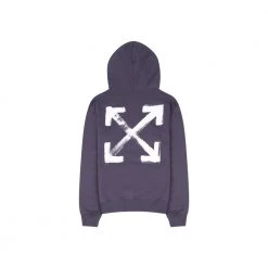 Off White Hoodies Purple