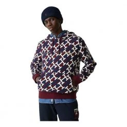 Tommy Hilfiger Hoodie With Monogram Red