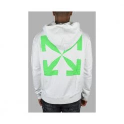 Off White Pascal Hoodie Sweatshirt White