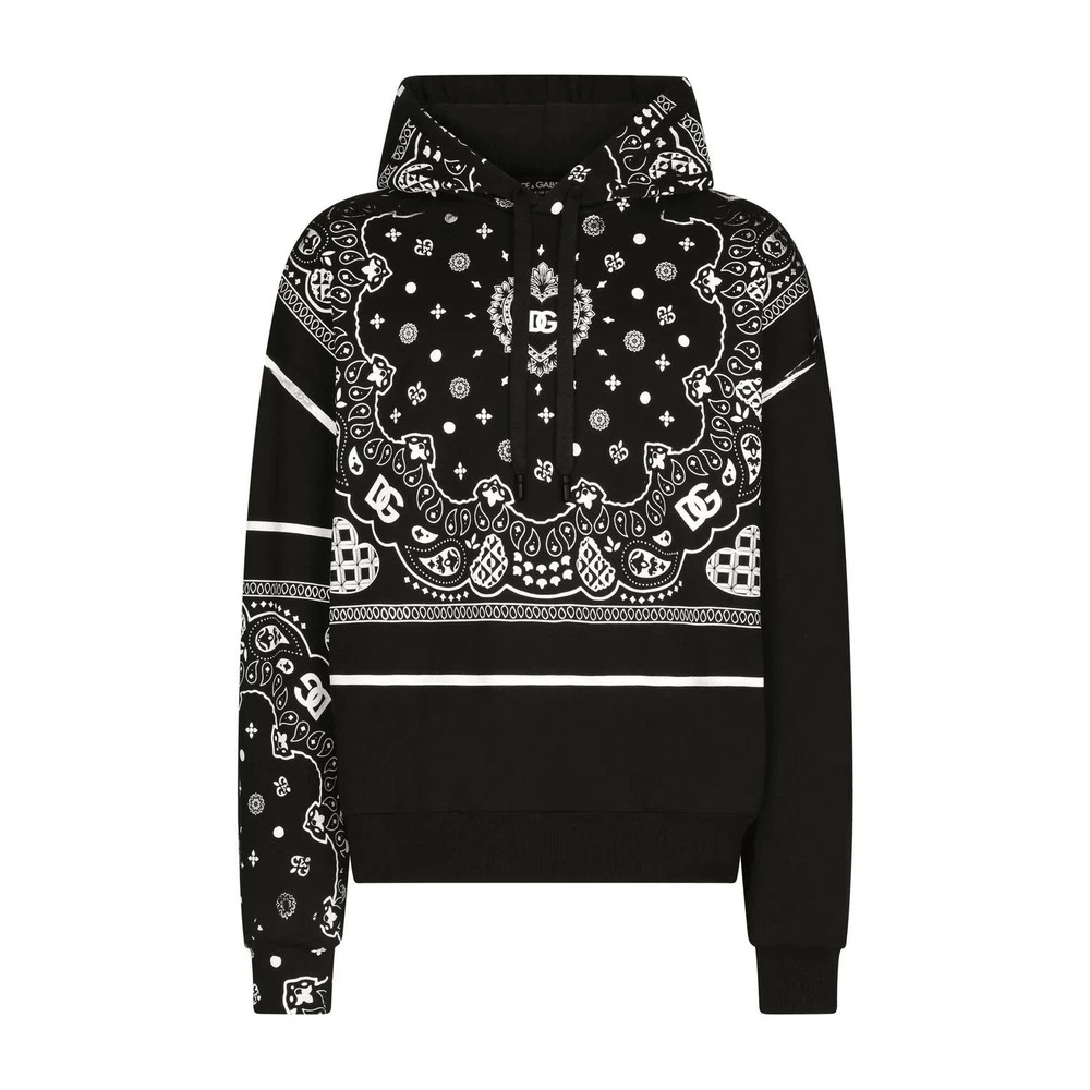 Dolce & Gabbana Hoodies Black