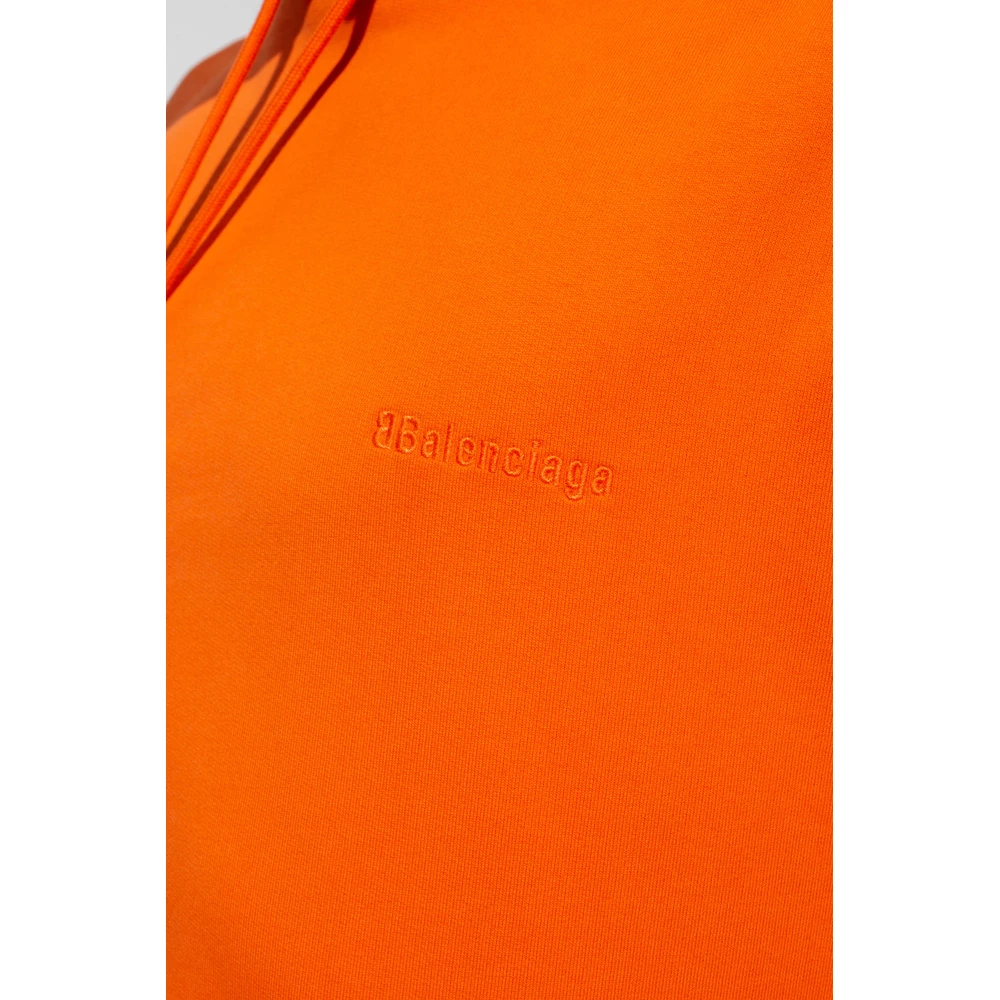 Balenciaga Hoodie Orange - Bilde 2