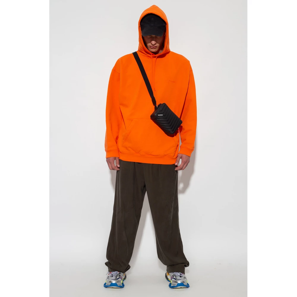 Balenciaga Hoodie Orange - Bilde 3