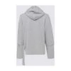 Off White Easybreezy Logo-Patch Hoodie Gray