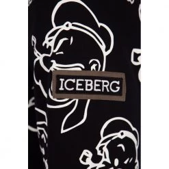 Iceberg SKetch Hoodie Black