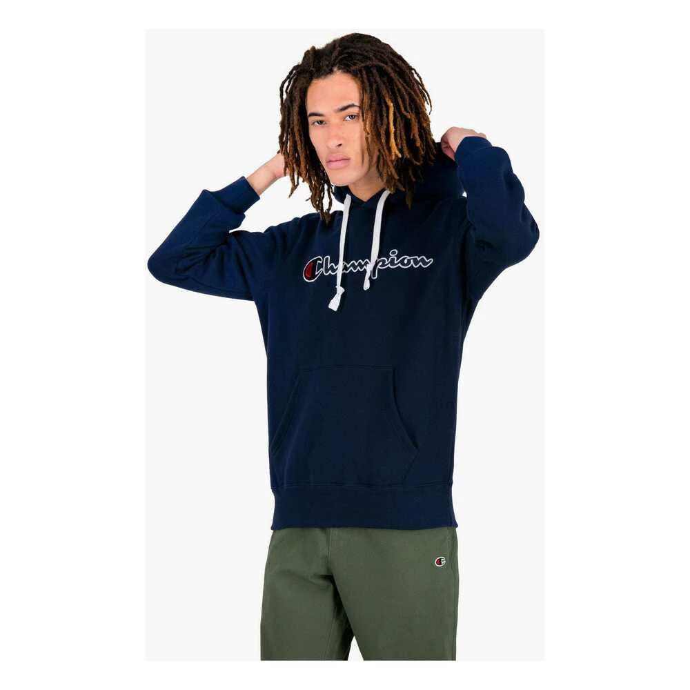 Champion Hooded Sweatshirt Blue