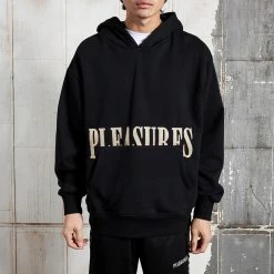 Pleasures Hoodies Black