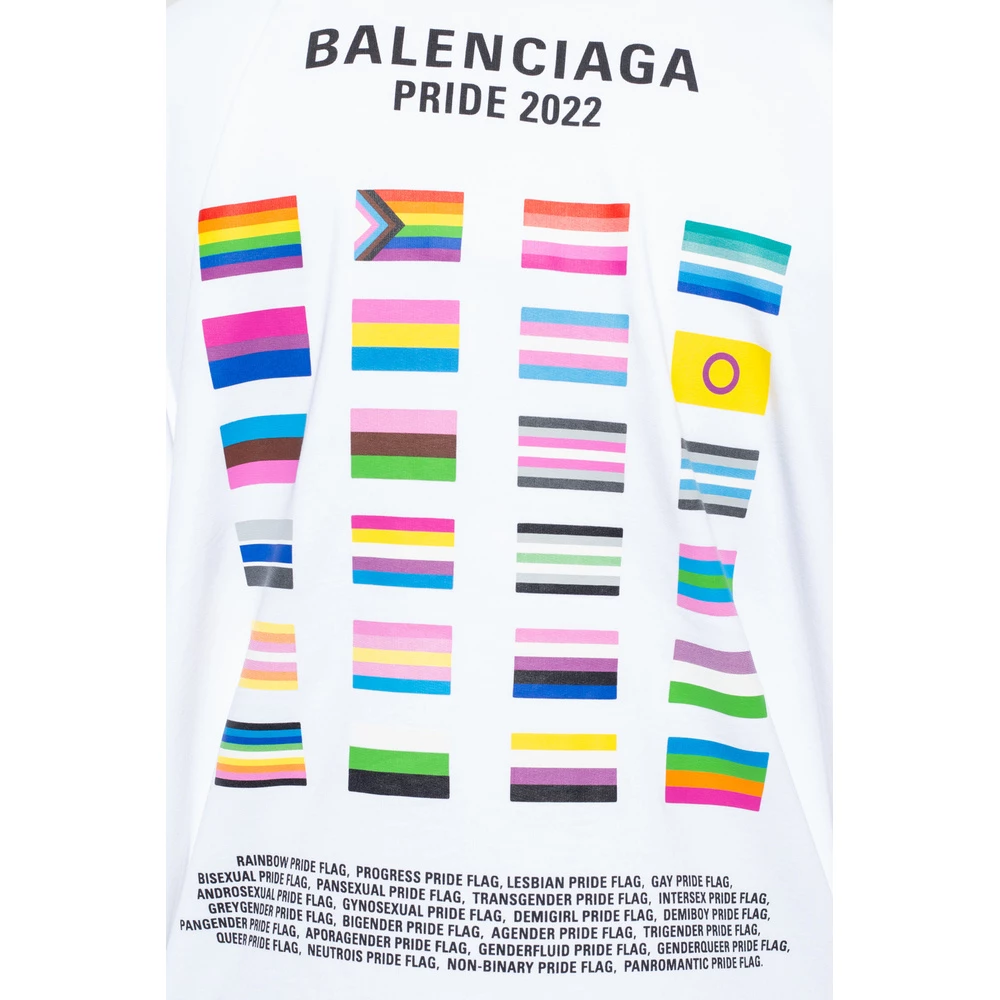 Balenciaga Hoodie White - Bilde 5