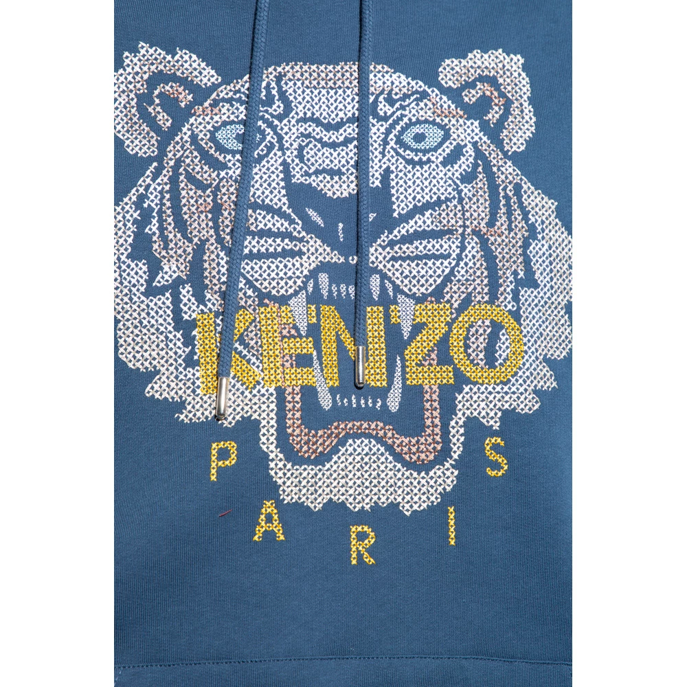Kenzo Hoodie Blue - Bilde 3