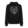 Kenzo Embroidered Tiger Hoodie Black
