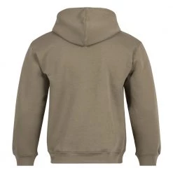 Selected Homme Reg Hankie Hood Sweat - Vetiver Brown