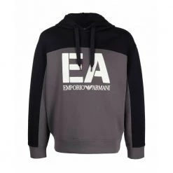 Emporio Armani Hoodies Gray