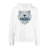 Kenzo Tiger Hoodie White