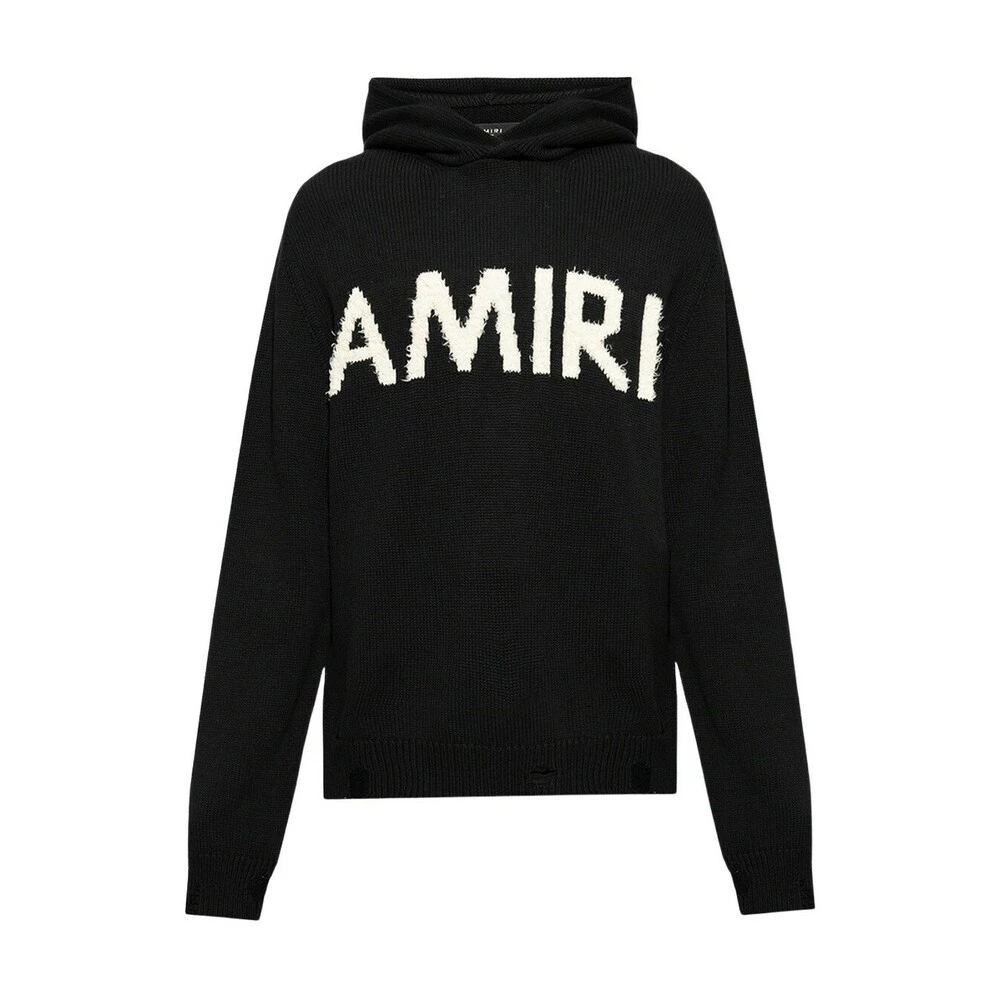 Amiri Hooded Sweater Black - Bilde 5