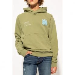 Amiri Logo Sweatshirt Green