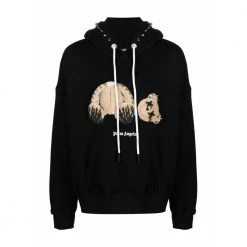 Palm Angels Sweaters Black Black