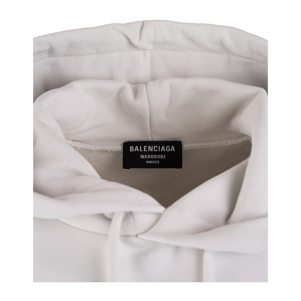 Balenciaga Hoodies White - Bilde 4