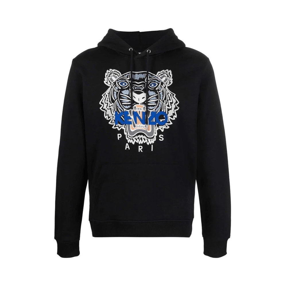 Kenzo Tiger Hooded Sweatshirt Black - Bilde 2