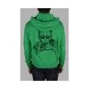 Off White Hoodie Green