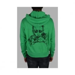Off White Hoodie Green