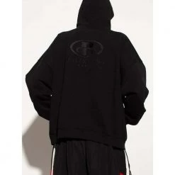 Balenciaga Spa Wide Fit Hoodie Black