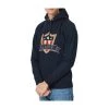 Gant Banner Shield Hoodie Blue