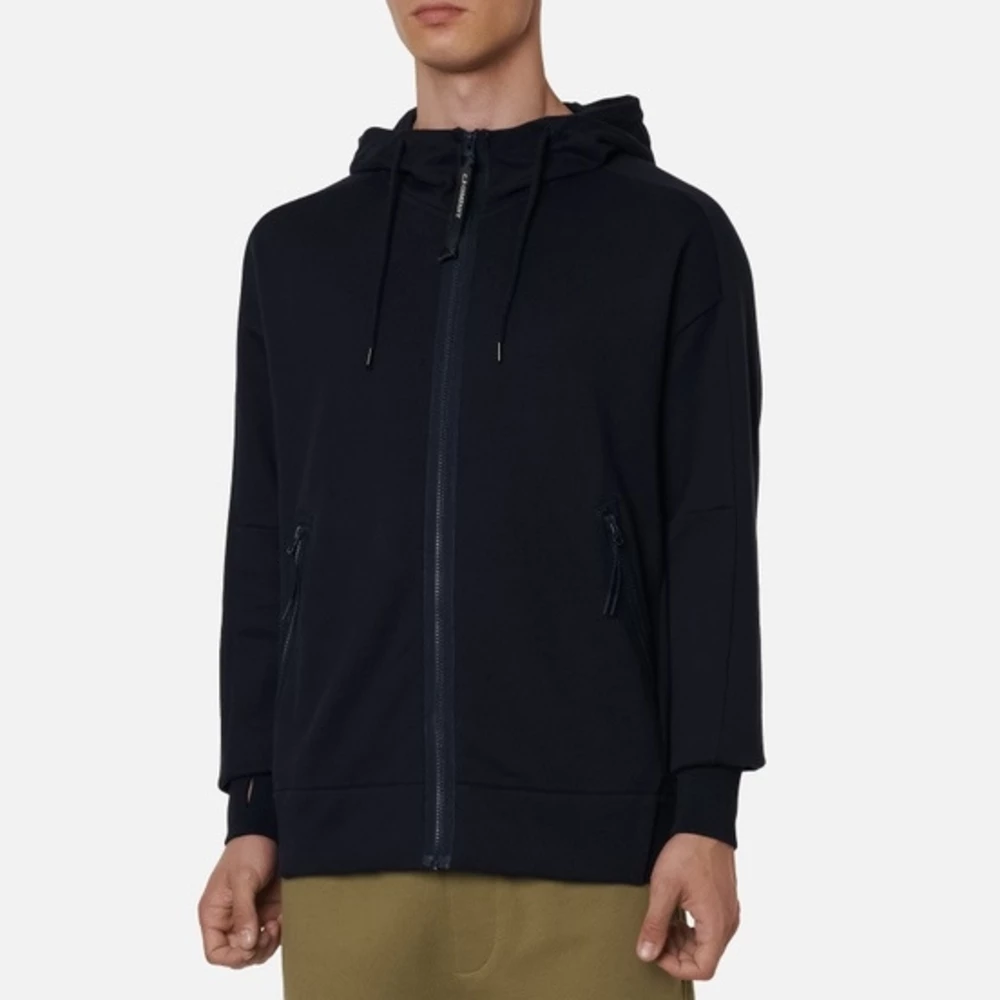 C.P. Company Goggle Hoodie Blue - Bilde 3