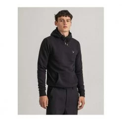 Gant Original Sweat Hoodie - Black Black