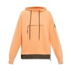 Moncler Cotton Hoodie Orange