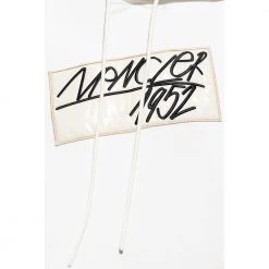 Moncler Logo Hoodie White