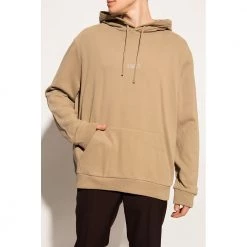 AllSaints Opposition Hoodie Beige