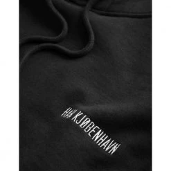 Han Kjøbenhavn Uformell Hettegenser Black