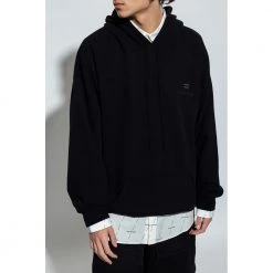 Balenciaga Oversize Sweater Black
