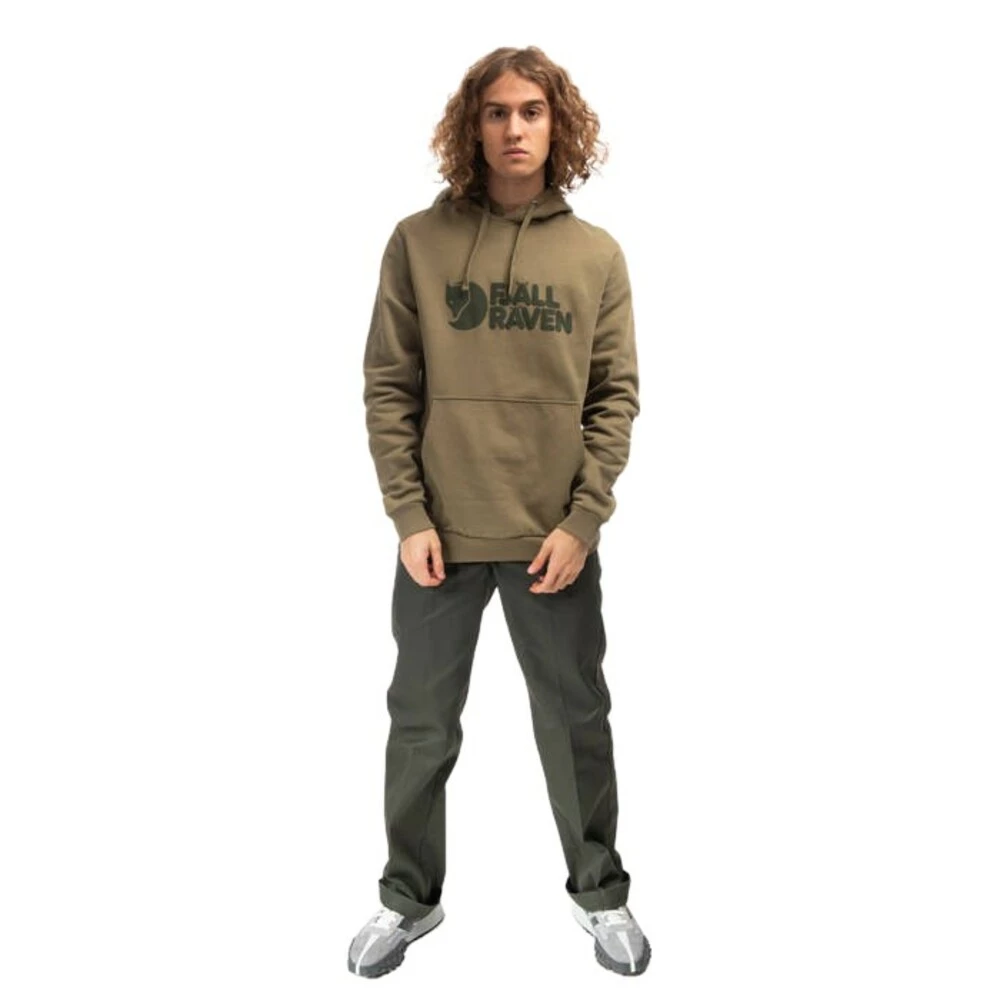 Fjällräven Logo Hoodie Green - Bilde 2