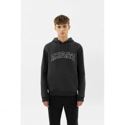 Axel Arigato College Logo Hoodie Black