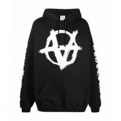 Vetements Hoodies Black