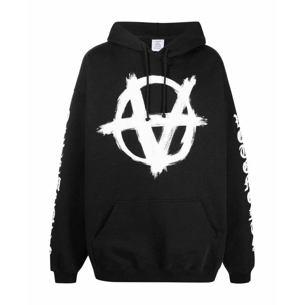 Vetements Hoodies Black