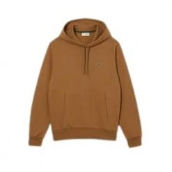 Lacoste Classic Fit Hoodie Brown