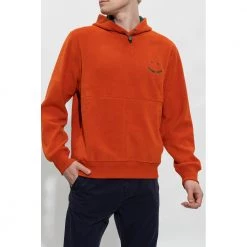 PS By Paul Smith Hoodie With Logo Orange