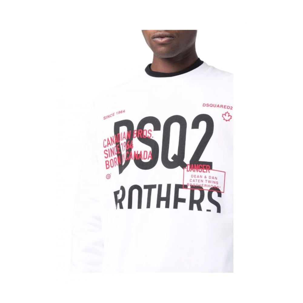 Dsquared2 Hoodies White - Bilde 2