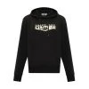 Versace Jeans Couture Logo-printed Hoodie Black