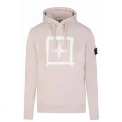Stone Island Hoodies Pink