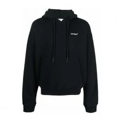 Off White Hoodies Black