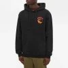 Maharishi Vintage Panther Patch Hoody Black