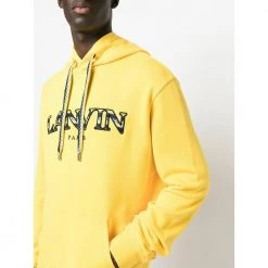 Lanvin Hoodies Yellow