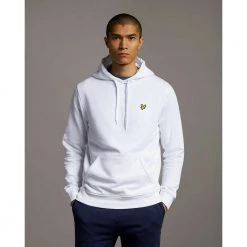 Lyle & Scott Pullover Hoodie - White White
