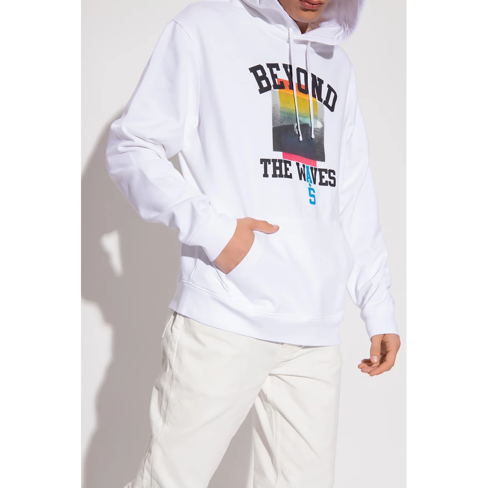 AllSaints Yonder Hoodie White - Bilde 4