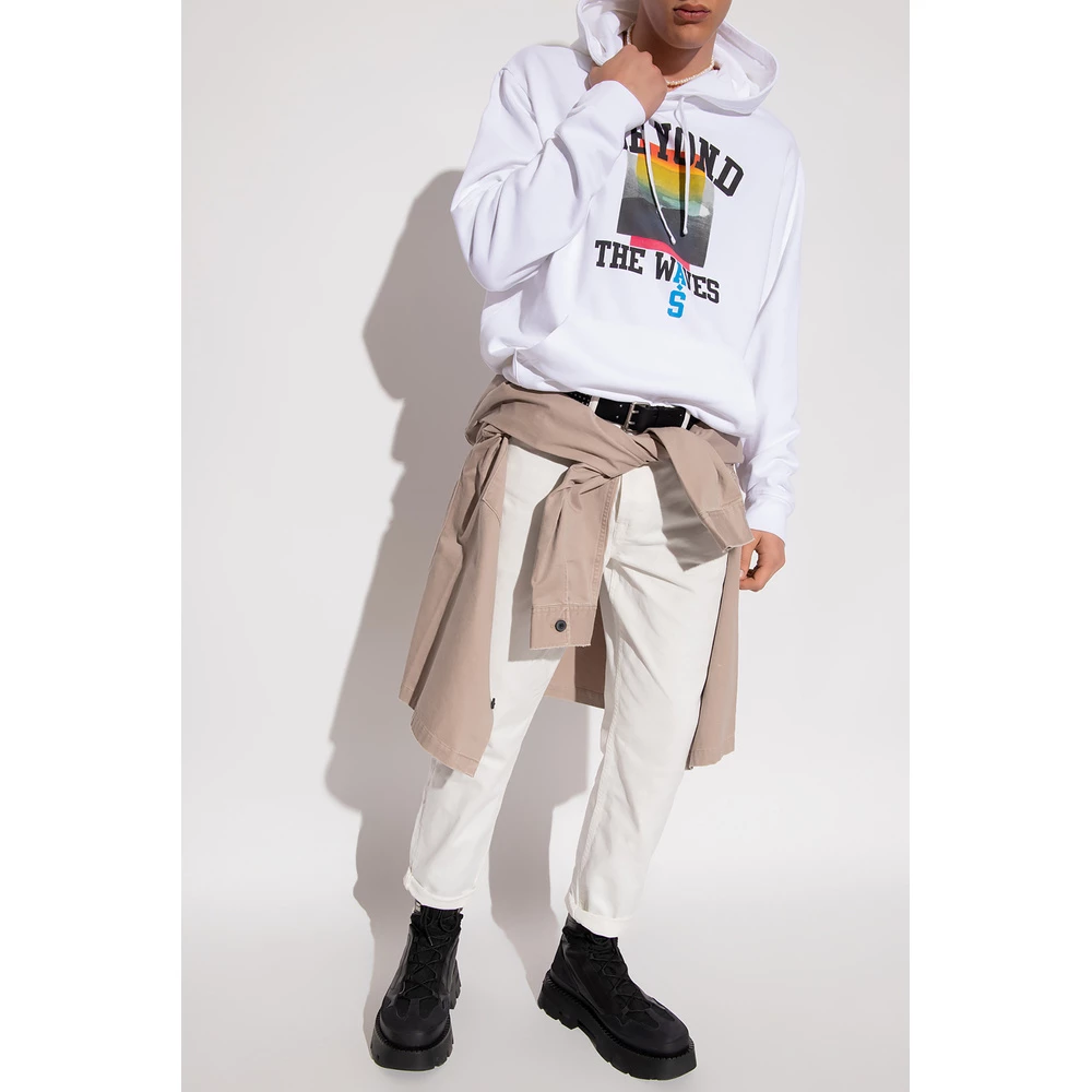 AllSaints Yonder Hoodie White - Bilde 5