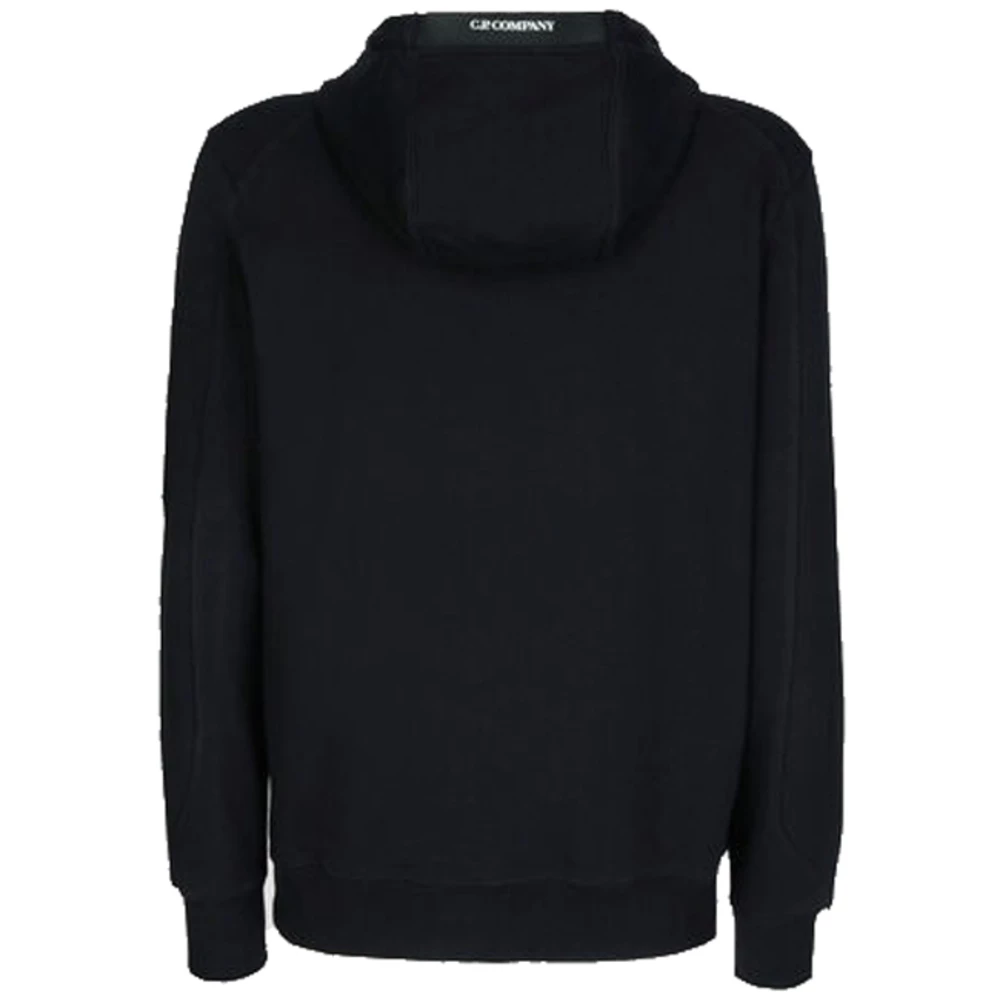 C.P. Company Lens-detailed Cotton Hoodie Black - Bilde 5