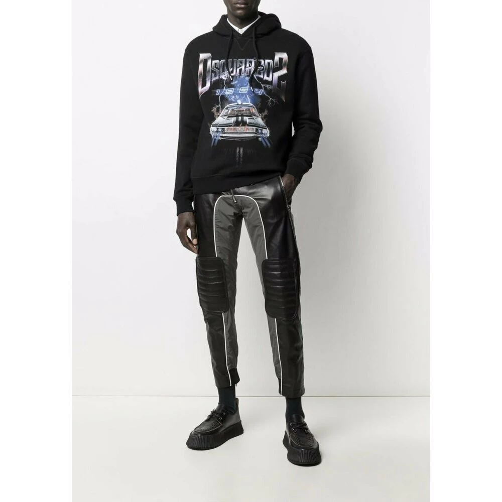 Dsquared2 Hoodie Black - Bilde 2