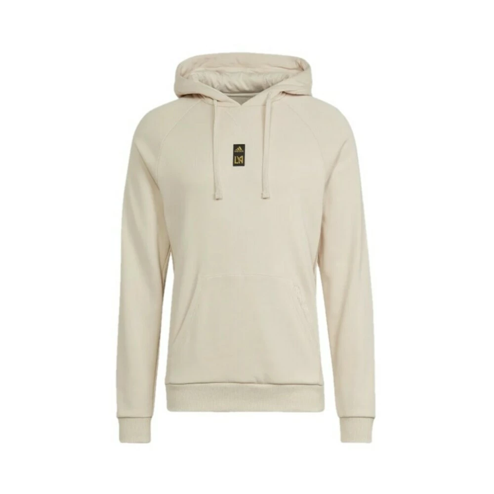Adidas Los Angeles FC Travel Hoodie Beige - Bilde 2